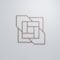 Ekena Millwork Large Loveland Decorative Fretwork Wood Wall Panels, Wood (Paint Grade), 23 3/8"W x 23 3/8"H x 3/8"T WALW24X24X0375LLDMF - alternate 4